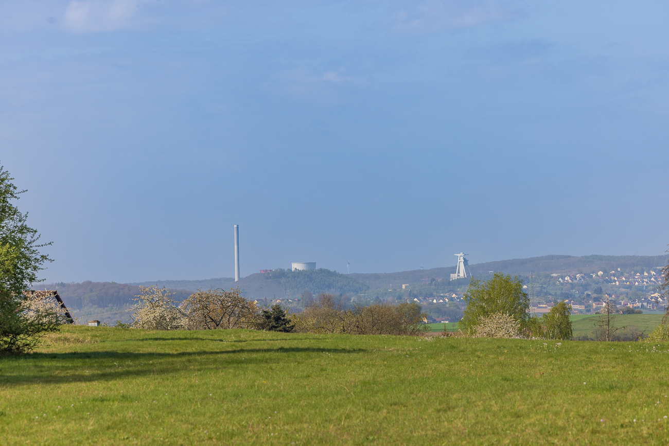 Blick auf die Grube Göttelborn