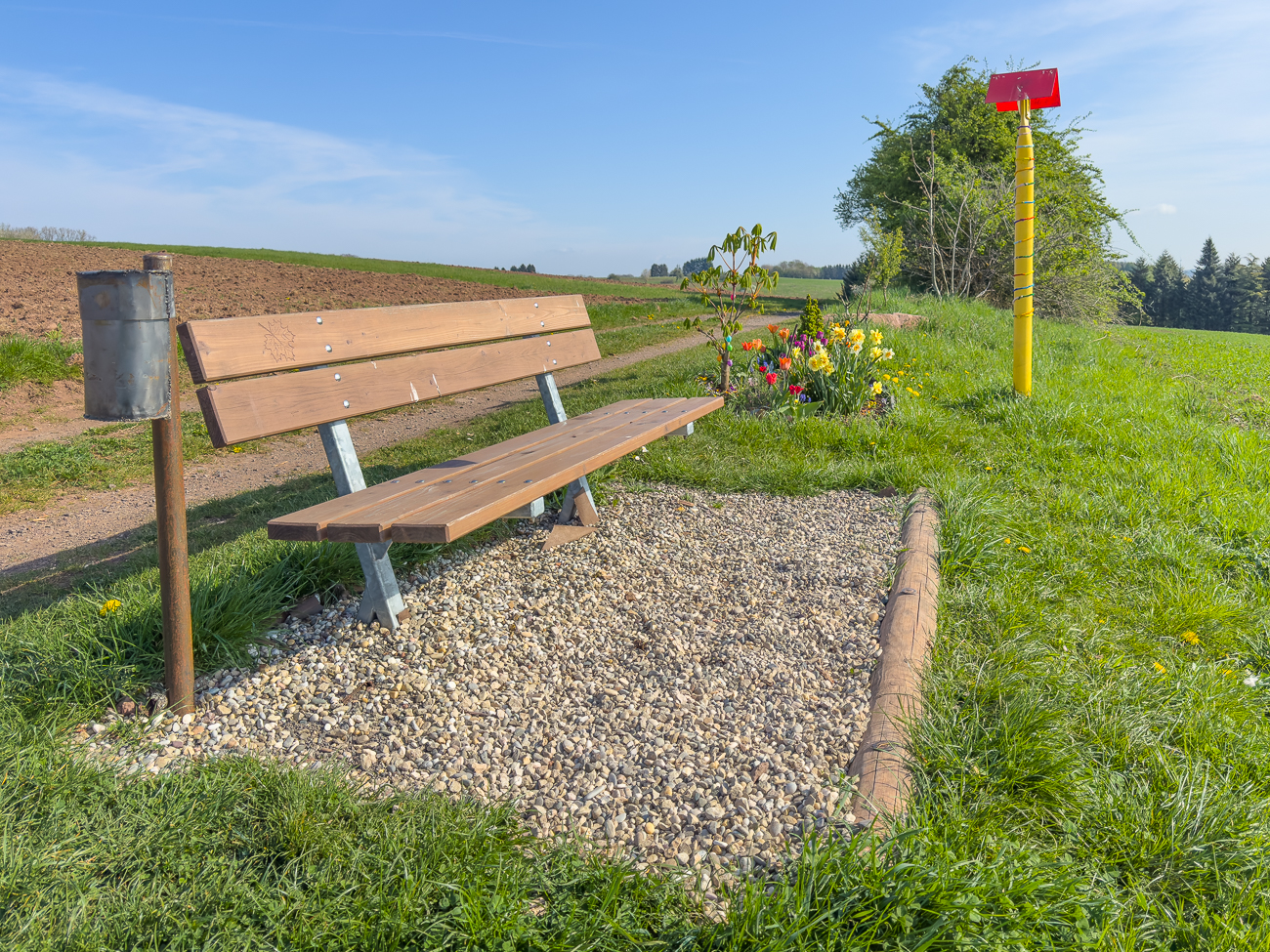 Bärbel's Rastbank ...