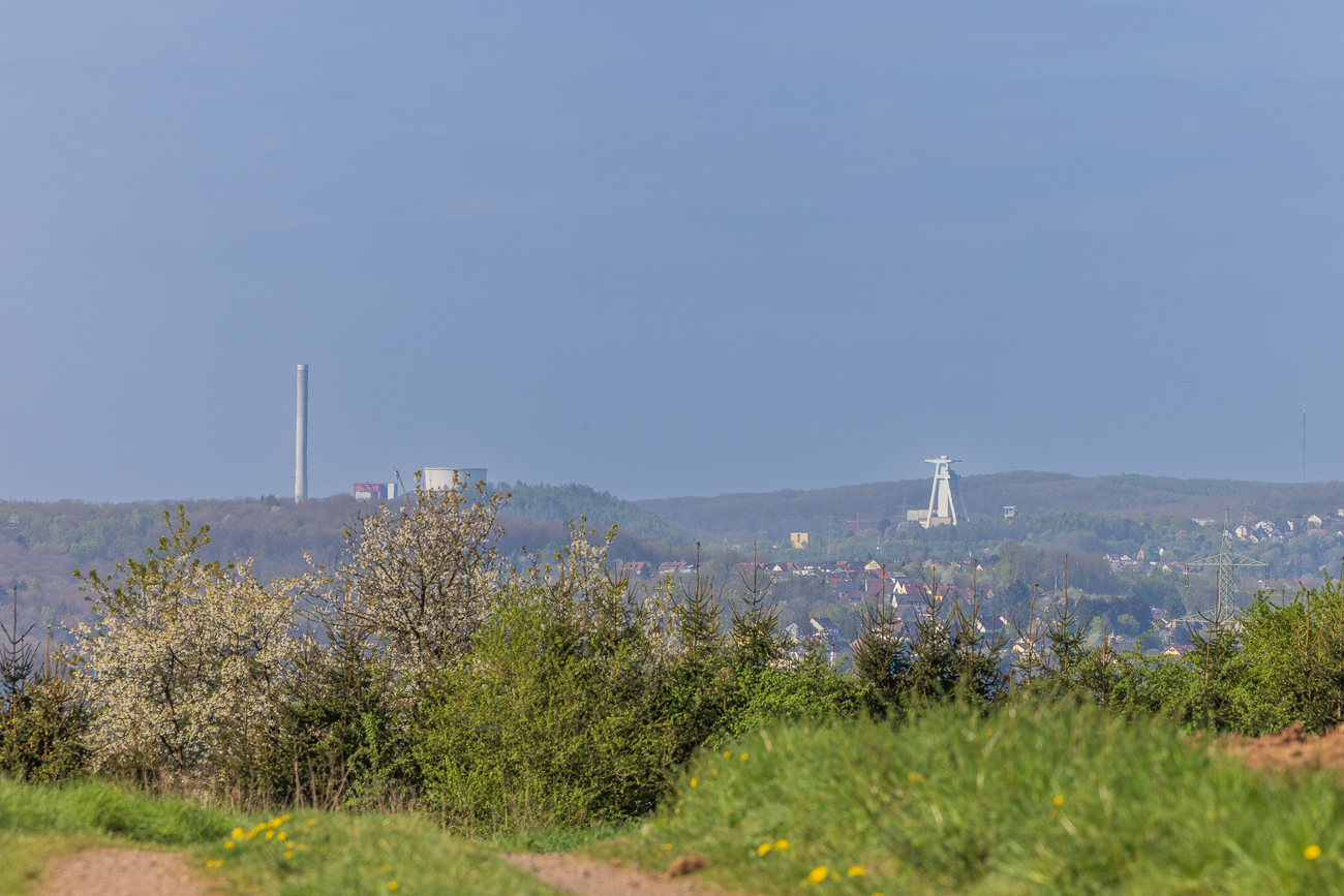 Blick auf die Grube Göttelborn