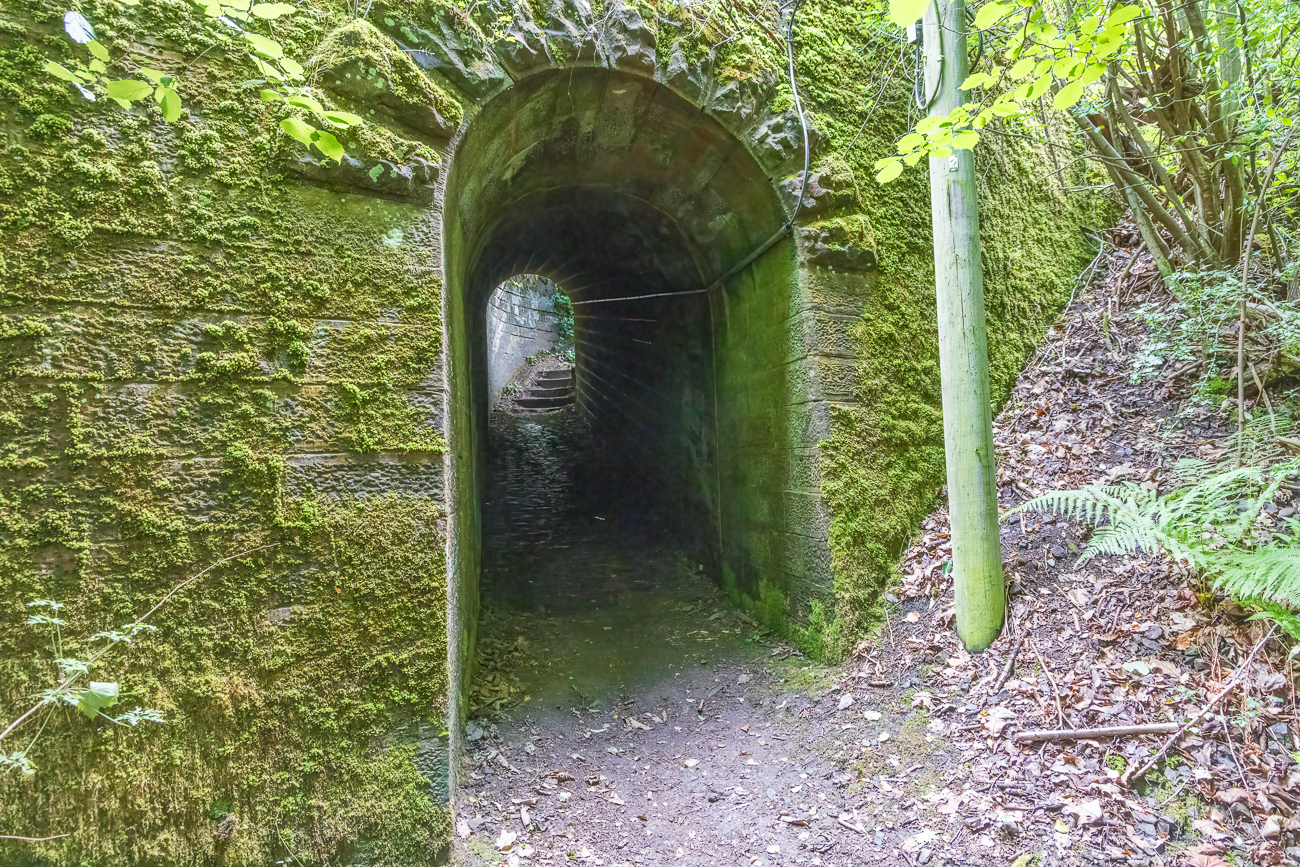 ... und dann ein dunkler Tunnel