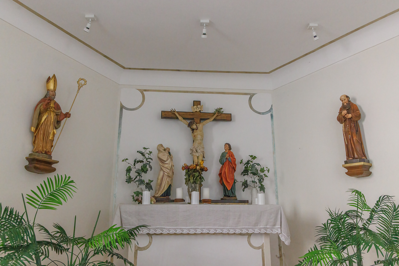 Im Inneren der Kapelle