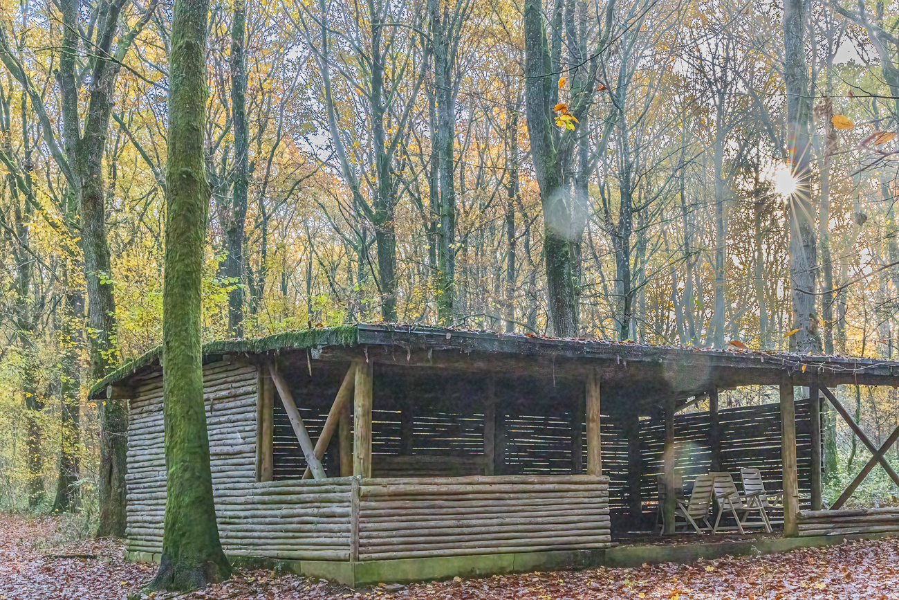 Schutzhütte im Roth