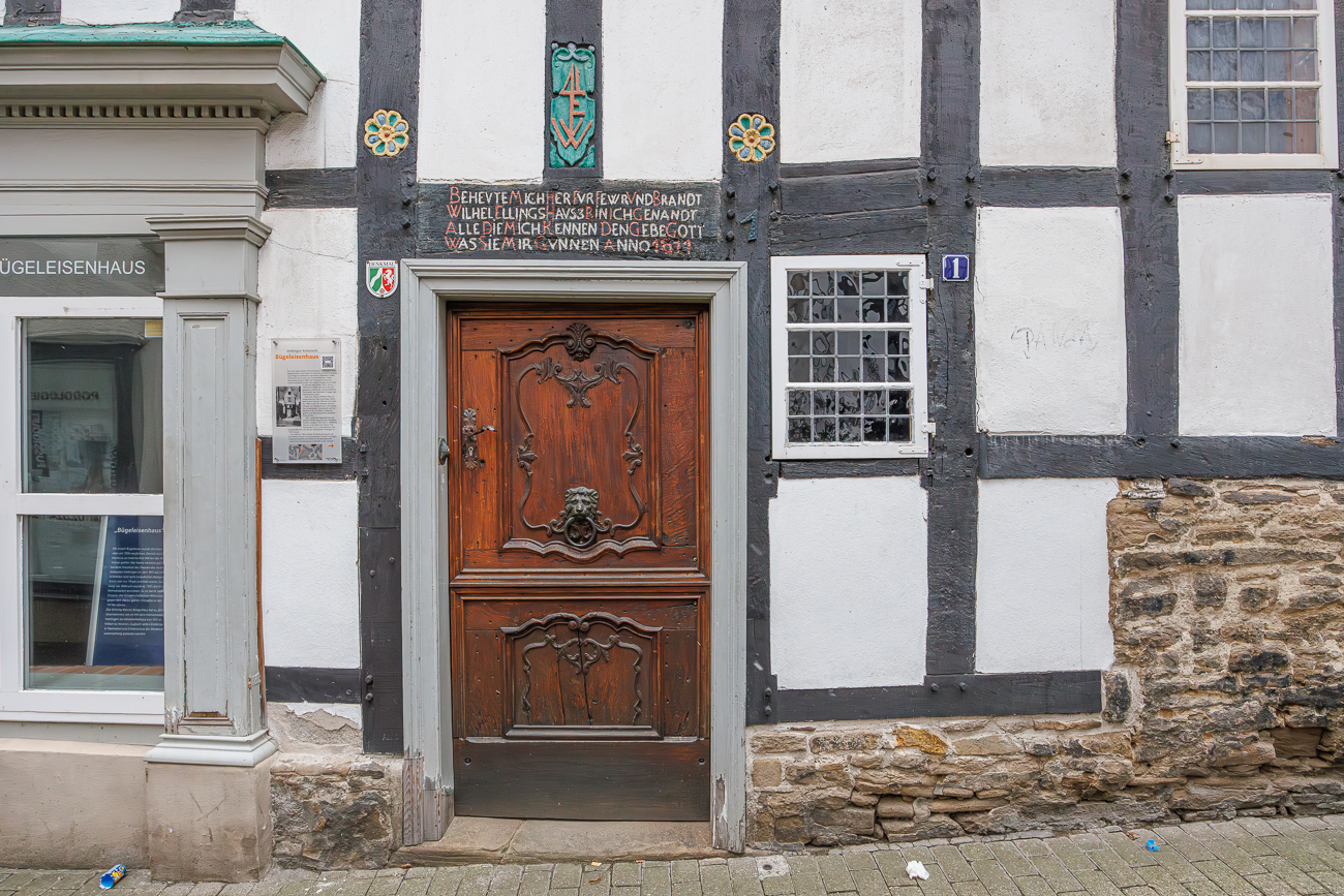 Bilder aus Hattingen, sch&ouml;ne T&uuml;r