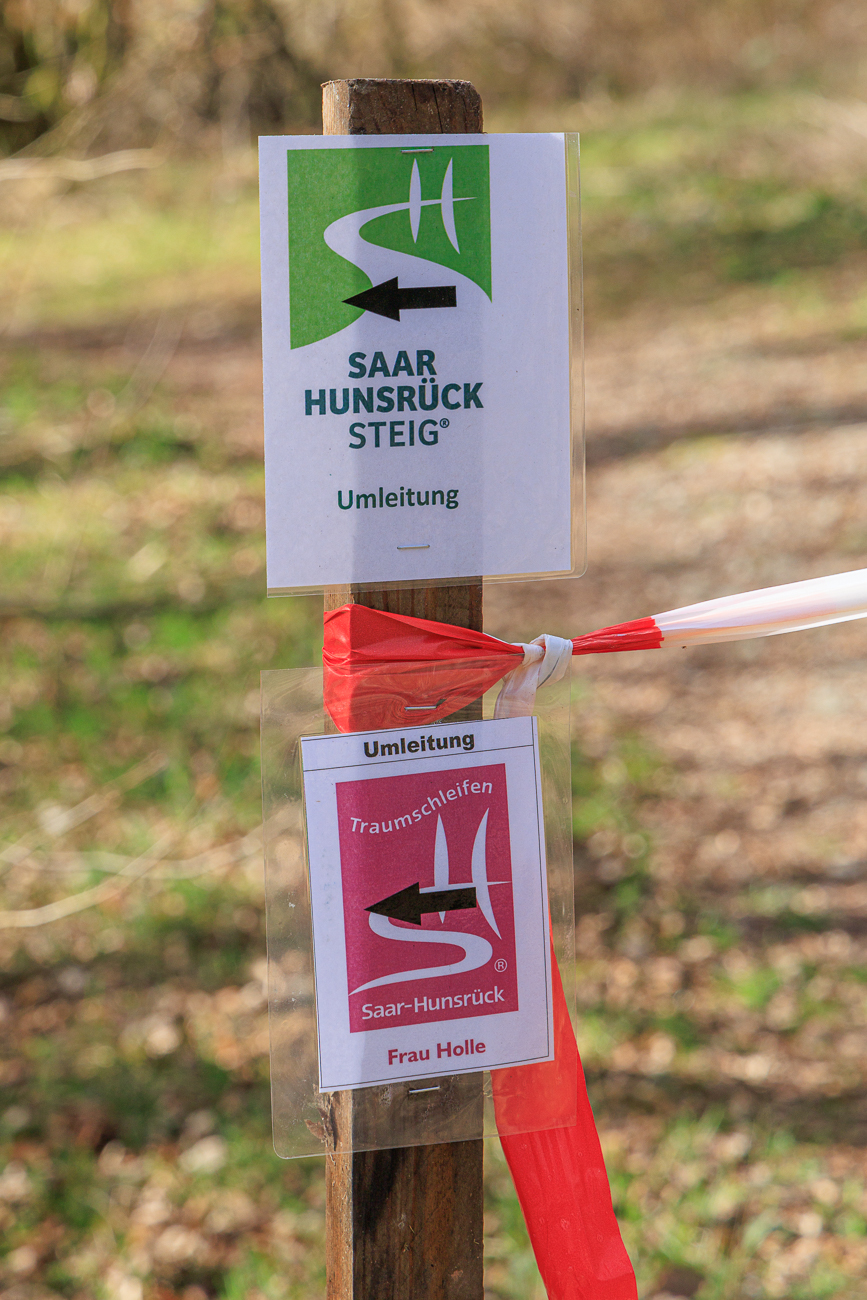 Eine kleine Umleitung ...