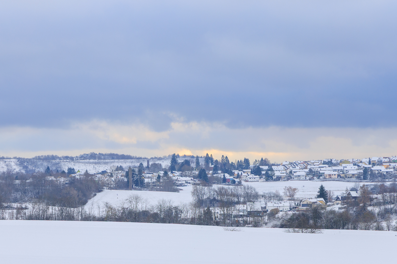 Blick Richtung Helliwald (Heiligenwald) ;-)