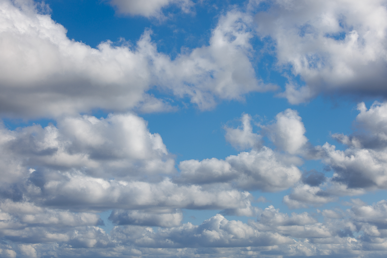 Wolken &uuml;ber Wolken