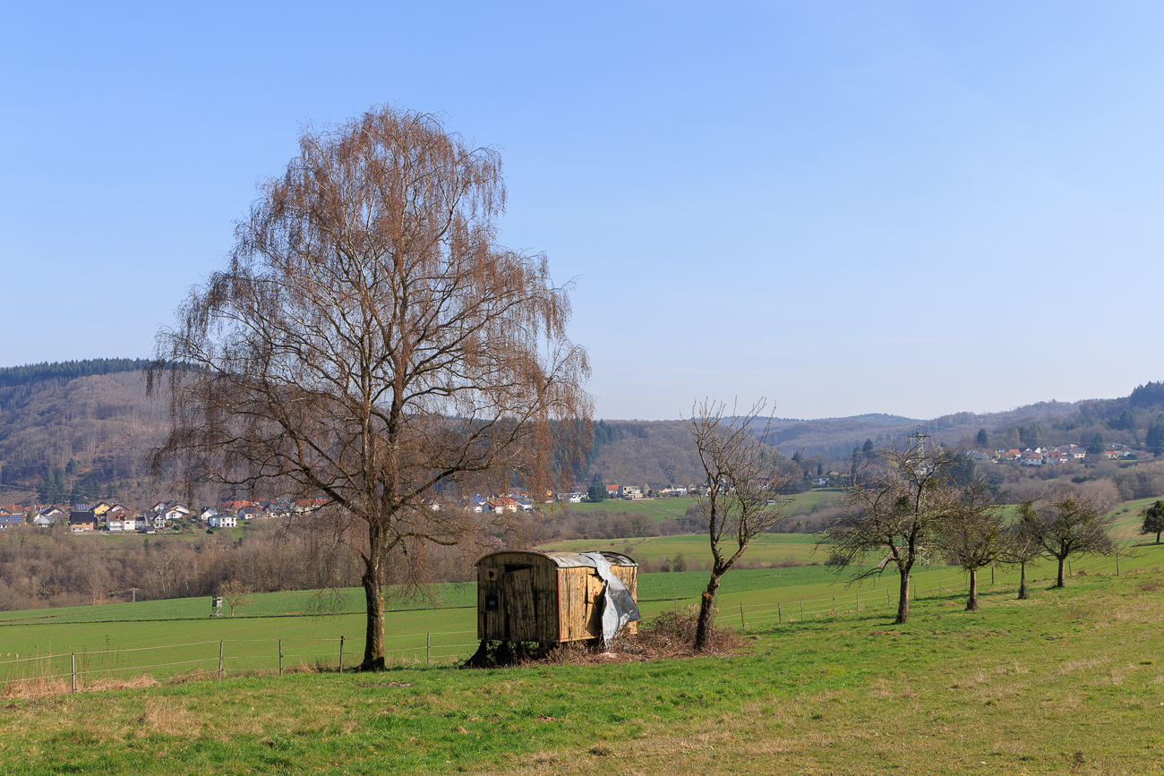 Sch&ouml;ne Gegend in der Sonne